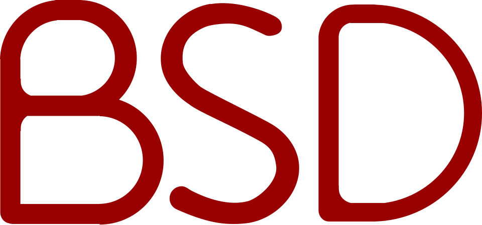BSD 허가서 로고