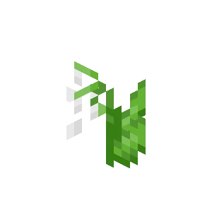 은방울꽃 (Minecraft Wiki 게임 렌더)