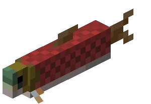 연어 (Minecraft Wiki 게임 렌더)
