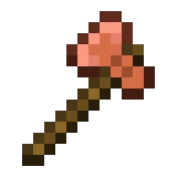 구리 도끼 (Minecraft Wiki 게임 렌더)