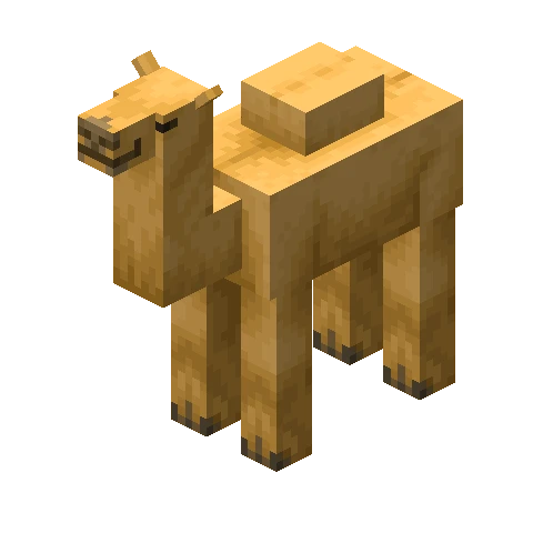 낙타 (Minecraft Wiki 게임 렌더)