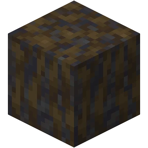 진흙에 묻힌 맹그로브나무 뿌리 (Minecraft Wiki 게임 렌더)