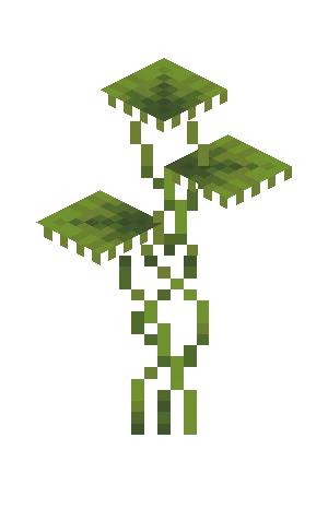 작은 흘림잎 (Minecraft Wiki 게임 렌더)