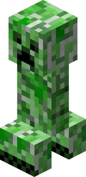 크리퍼 (Minecraft Wiki 게임 렌더)