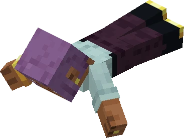 기어가기 (Minecraft Wiki 게임 렌더)
