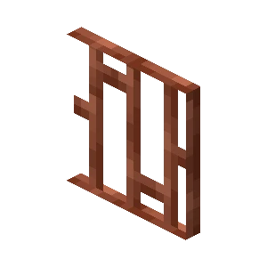 구리 창살 (Minecraft Wiki 게임 렌더)