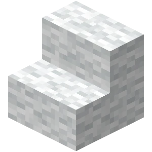 양털 계단 (Minecraft Wiki 게임 렌더)