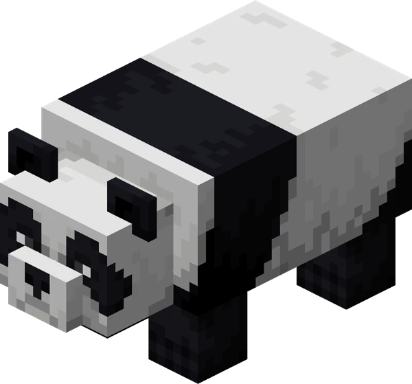 판다 (Minecraft Wiki 게임 렌더)