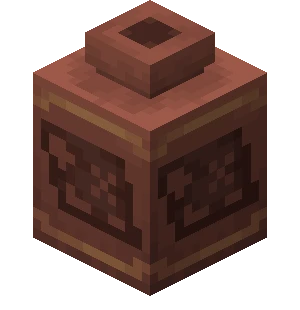 탐험가 도자기 조각 (Minecraft Wiki 게임 렌더)
