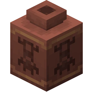 애도자 도자기 조각 (Minecraft Wiki 게임 렌더)