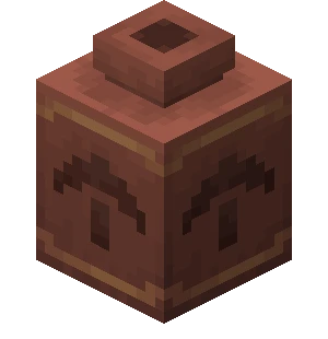 광부 도자기 조각 (Minecraft Wiki 게임 렌더)