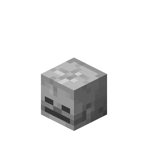 스켈레톤 해골 (Minecraft Wiki 게임 렌더)