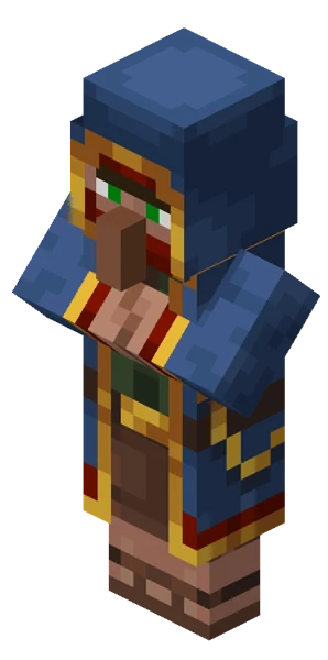 떠돌이 상인 (Minecraft Wiki 게임 렌더)