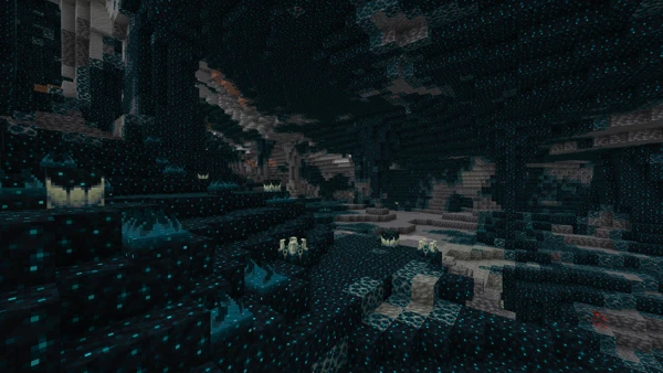 깊은 어둠 (Minecraft Wiki 게임 렌더)