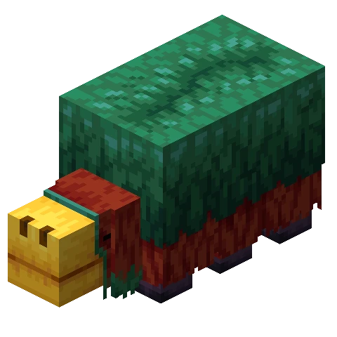 스니퍼 (Minecraft Wiki 게임 렌더)