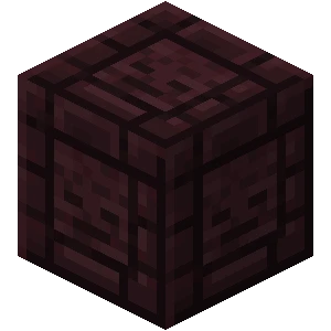 조각된 네더 벽돌 (Minecraft Wiki 게임 렌더)