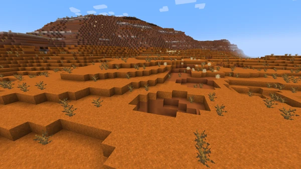 악지 (Minecraft Wiki 게임 렌더)