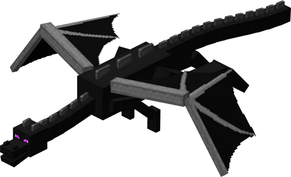 엔더 드래곤 (Minecraft Wiki 게임 렌더)
