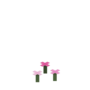 분홍 꽃잎 (Minecraft Wiki 게임 렌더)