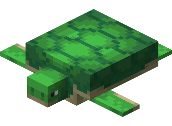 거북 (Minecraft Wiki 게임 렌더)