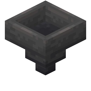 호퍼 (Minecraft Wiki 게임 렌더)