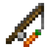 당근 낚싯대 (Minecraft Wiki 게임 렌더)