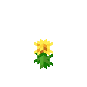 민들레 (Minecraft Wiki 게임 렌더)
