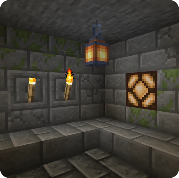 빛 (Minecraft Wiki 게임 렌더)