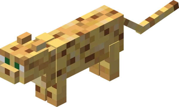 오실롯 (Minecraft Wiki 게임 렌더)