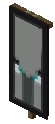 불길한 현수막 (Minecraft Wiki 게임 렌더)