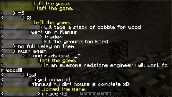 Chat (Minecraft Wiki 게임 렌더)