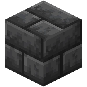 심층암 벽돌 (Minecraft Wiki 게임 렌더)