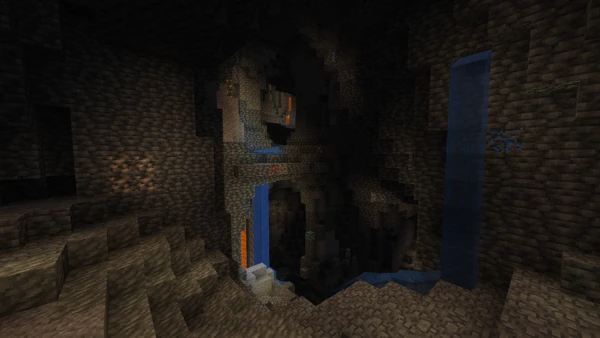 동굴 (Minecraft Wiki 게임 렌더)