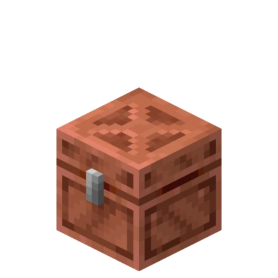 구리 상자 (Minecraft Wiki 게임 렌더)