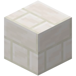 석영 벽돌 (Minecraft Wiki 게임 렌더)
