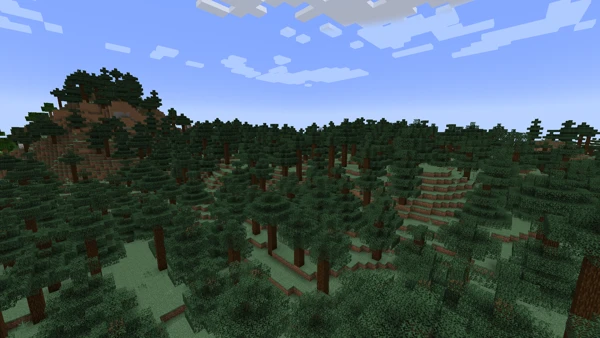 타이가 (Minecraft Wiki 게임 렌더)