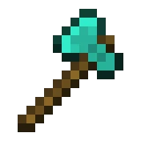 다이아몬드 도끼 (Minecraft Wiki 게임 렌더)