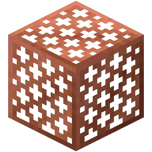 구리 격자 (Minecraft Wiki 게임 렌더)