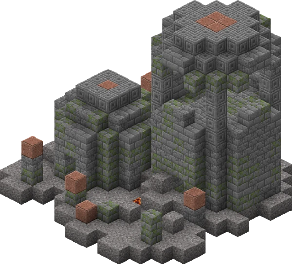 Cold Ocean Ruins (Minecraft Wiki 게임 렌더)