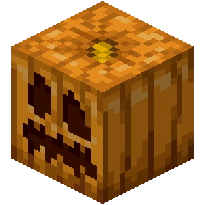조각된 호박 (Minecraft Wiki 게임 렌더)
