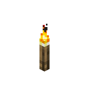 횃불 (Minecraft Wiki 게임 렌더)
