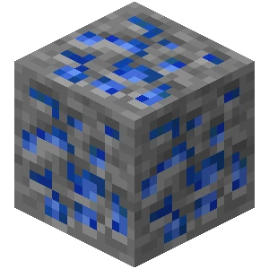 청금석 광석 (Minecraft Wiki 게임 렌더)