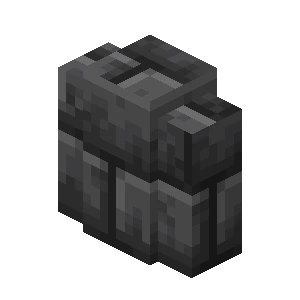 심층암 벽돌 담장 (Minecraft Wiki 게임 렌더)