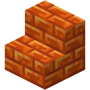 수지 벽돌 계단 (Minecraft Wiki 게임 렌더)