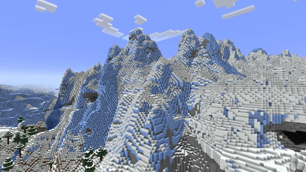 얼어붙은 봉우리 (Minecraft Wiki 게임 렌더)