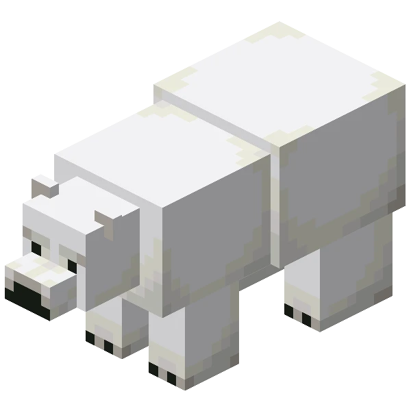 북극곰 (Minecraft Wiki 게임 렌더)