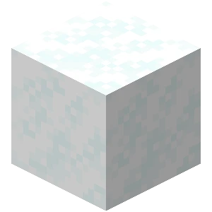 가루눈 (Minecraft Wiki 게임 렌더)