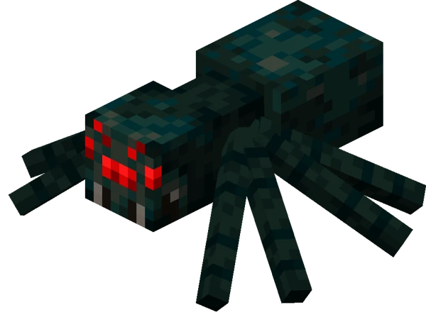 동굴 거미 (Minecraft Wiki 게임 렌더)