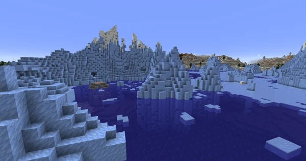 얼어붙은 바다 (Minecraft Wiki 게임 렌더)