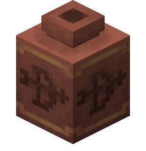 궁수 도자기 조각 (Minecraft Wiki 게임 렌더)